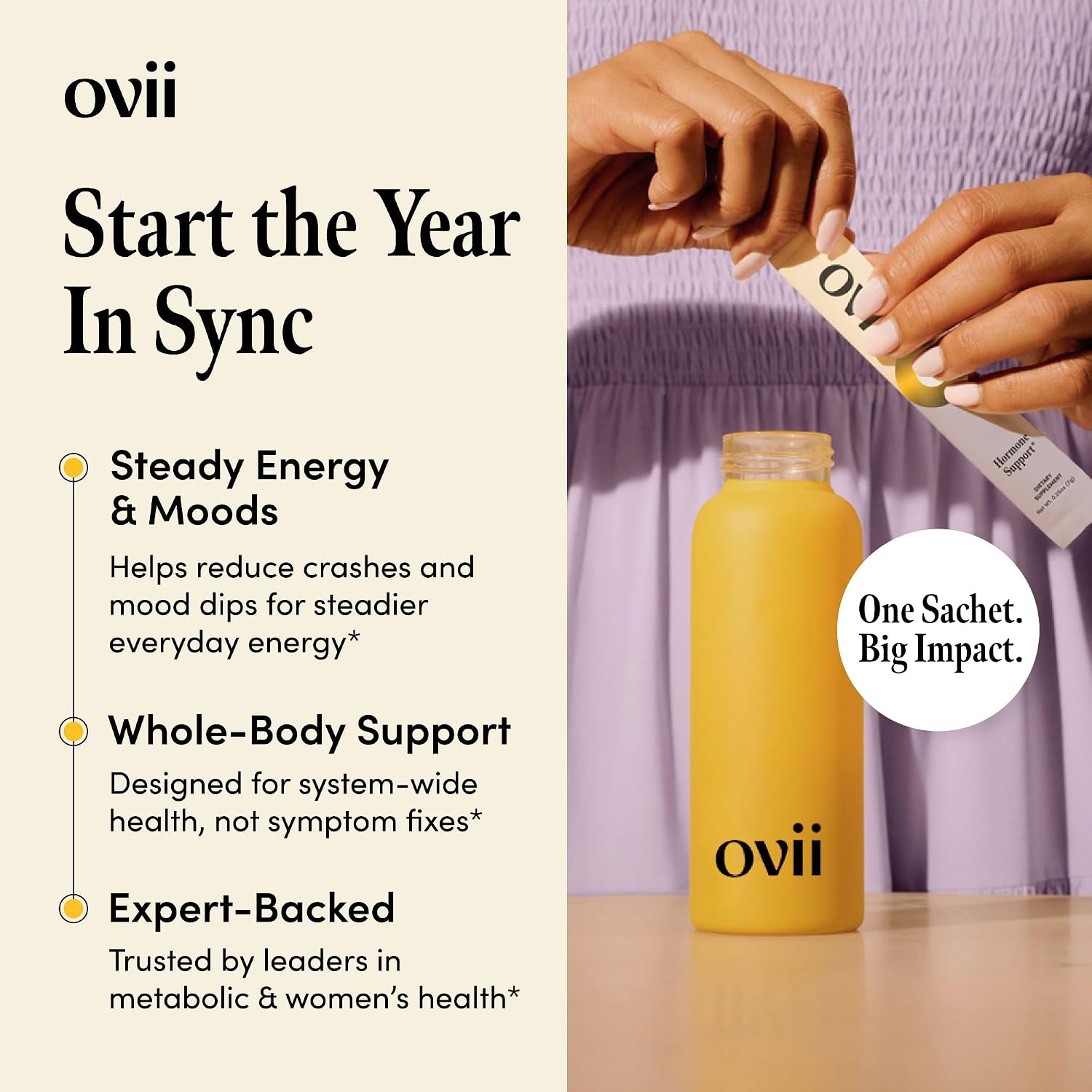 Ovii Metabolic Support for Women – Reducose® White Mulberry with Myo-Inositol & D-Chiro Inositol 40:1 Blend – Daily Wellbeing, Metabolic Balance & Appetite Support Food Supplement – 30 Servings - görsel 2