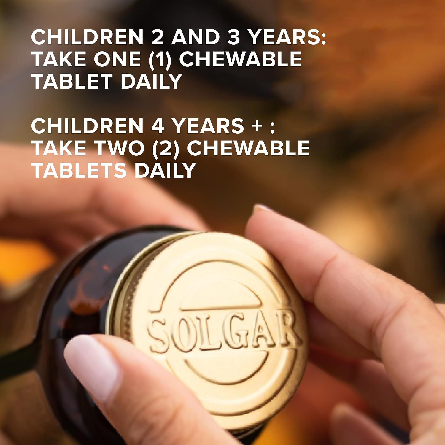 Solgar Kangavites Multivitamin and Mineral Chewable Tablets, Bouncin' Berry Flavour, 120 Tablets - görsel 3