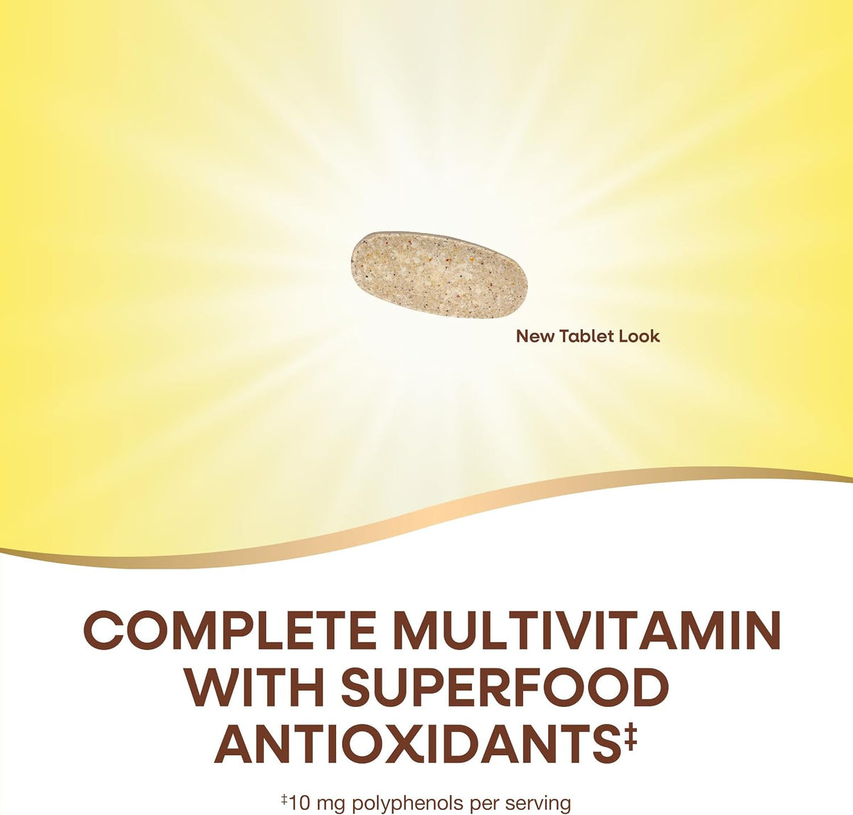Nature's Way Alive! Men's Complete Daily Multivitamin, Supports Energy Metabolism & Muscle Function, with B Vitamins, Gluten-free, 130 Tablets - görsel 3
