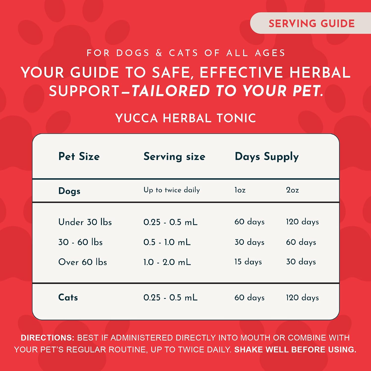 Yucca - Hip and Joint Yucca Root Supplement for Dogs & Cats, Liquid Herbal Care Drops for Senior Dogs & Older Pets, Digestion & Immune Support, Antioxidant Boost - 30 ml - görsel 5