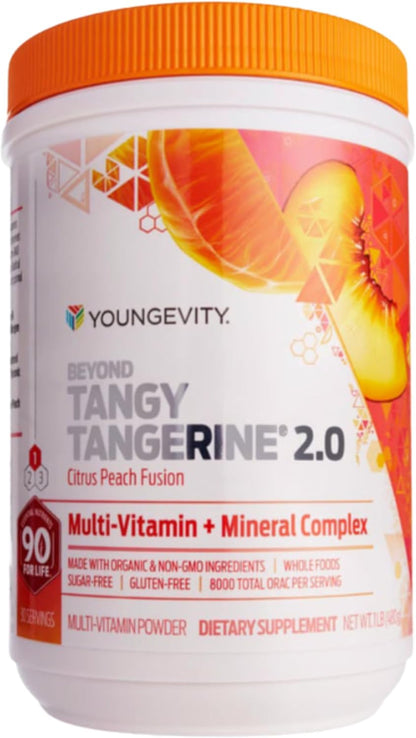 Beyond Tangy Tangerine 2.0 Citrus Peach Fusion - 454g (Pack of 6)