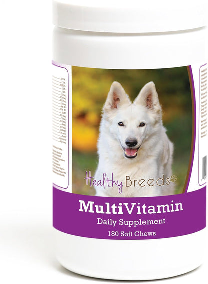 Healthy Breeds German Shepherd Multivitamin Soft Chews for Dogs, 180 Count