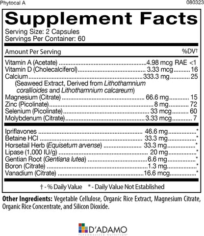 D'Adamo Personalized Nutrition - Optimal Health Stack (Blood Type A)