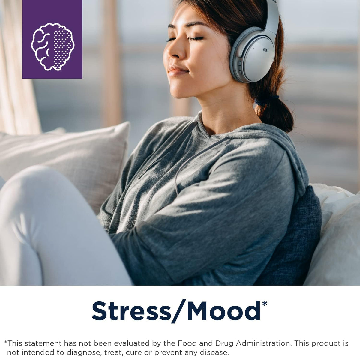 StressArrest – GABA, Glycine, Niacinamide & Pantothenic Acid to Help Support a Balanced Mood (90 Capsules) - görsel 2