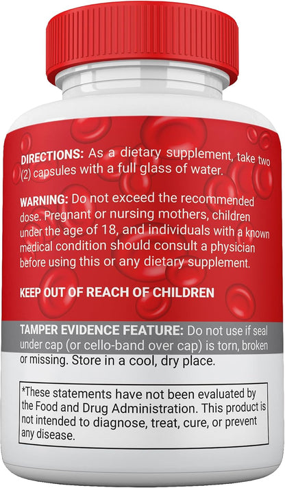 Glyco Vantage – Blood Support Supplement – Maximum Strength All Natural – 2 Pack