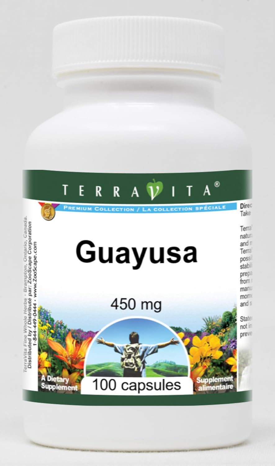 Guayusa – 450 mg (100 Capsules) - görsel 1