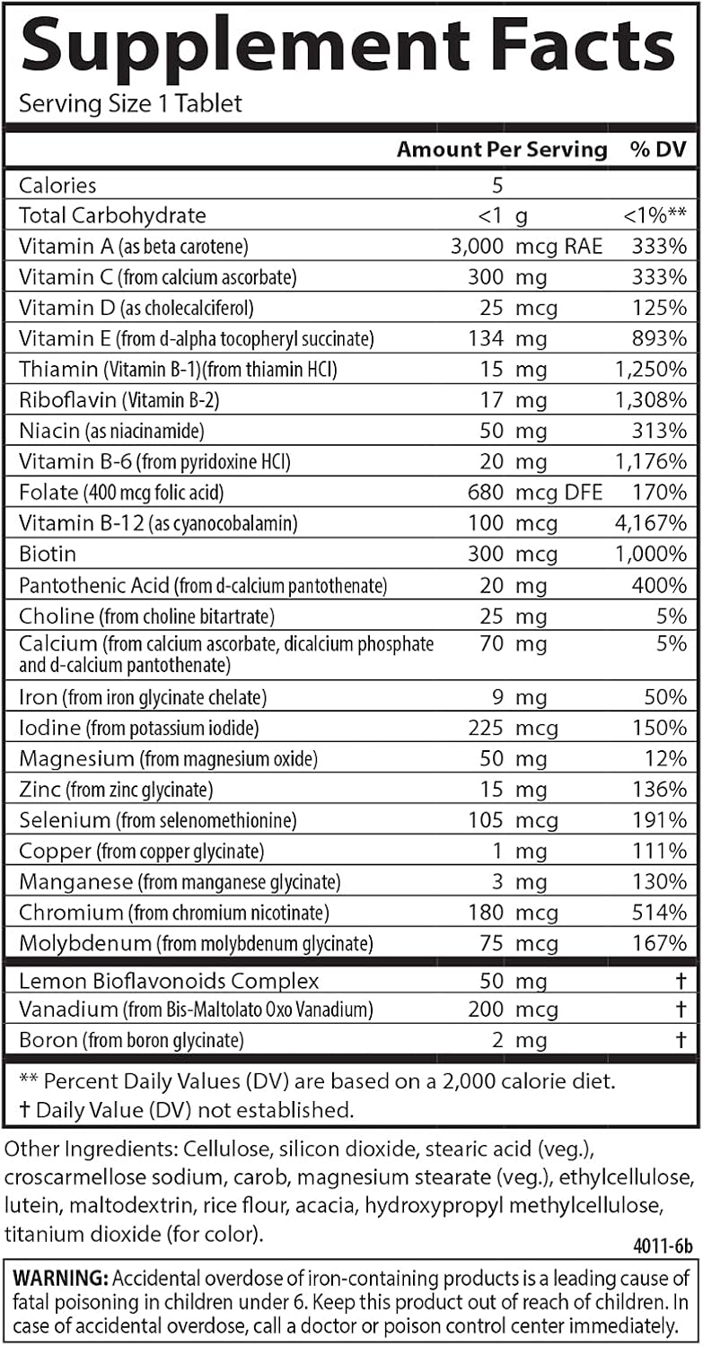 Carlson Super 1 Daily, Vegetarian Multiple Formula, Multivitamin, 120 Tablets - görsel 7