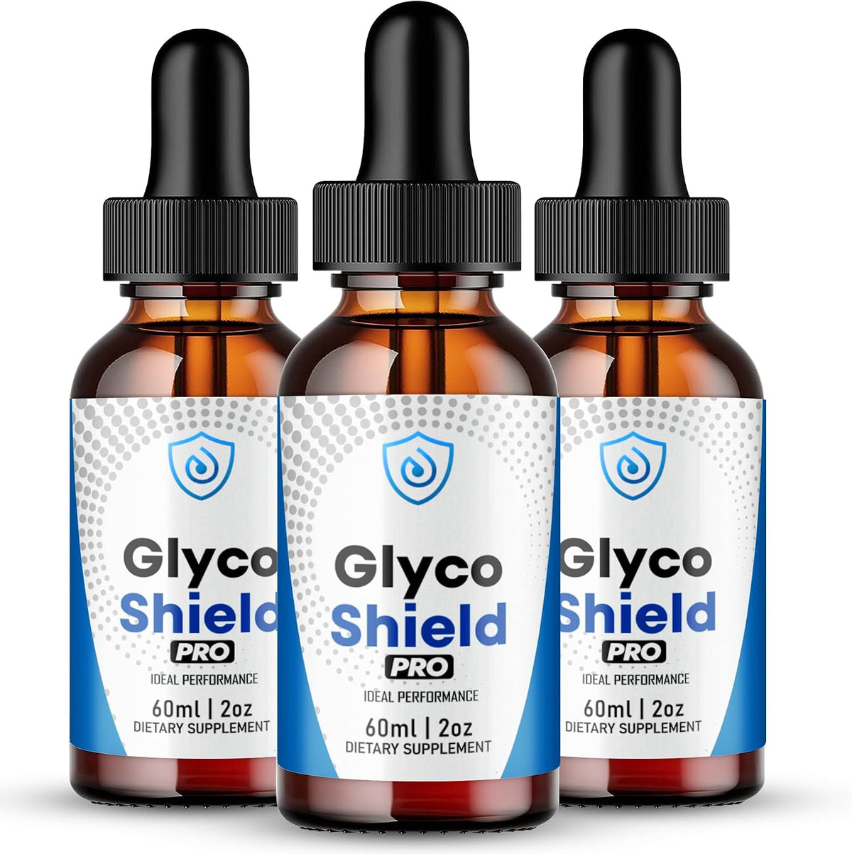 Glyco Shield Drops - Official GlycoShield Blood Formula Support Supplement - All Natural for Overall Wellbeing & Healthy Energy (3 Pack) - görsel 1