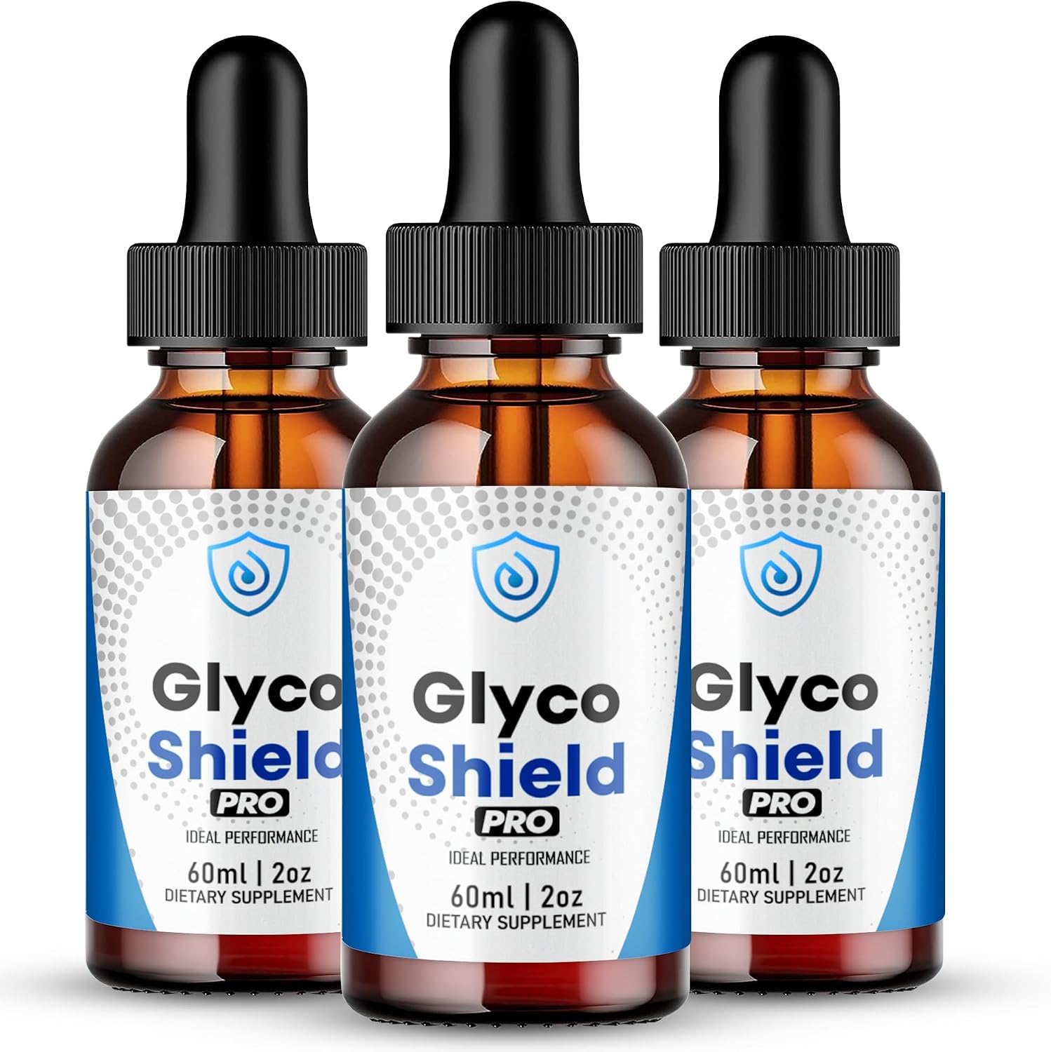 Glyco Shield Drops - Official GlycoShield Blood Formula Support Supplement - All Natural for Overall Wellbeing & Healthy Energy (3 Pack) - görsel 1