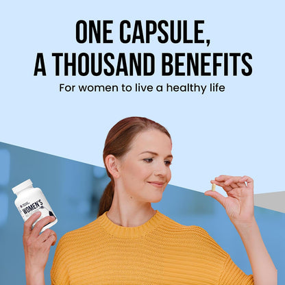 Wound Care Plus Women's Multivitamin - Complete Vitamin & Mineral Complex - 60 Capsules