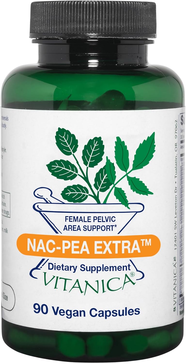 Vitanica NAC-PEA Extra, Vegan, 90 Capsules - görsel 1