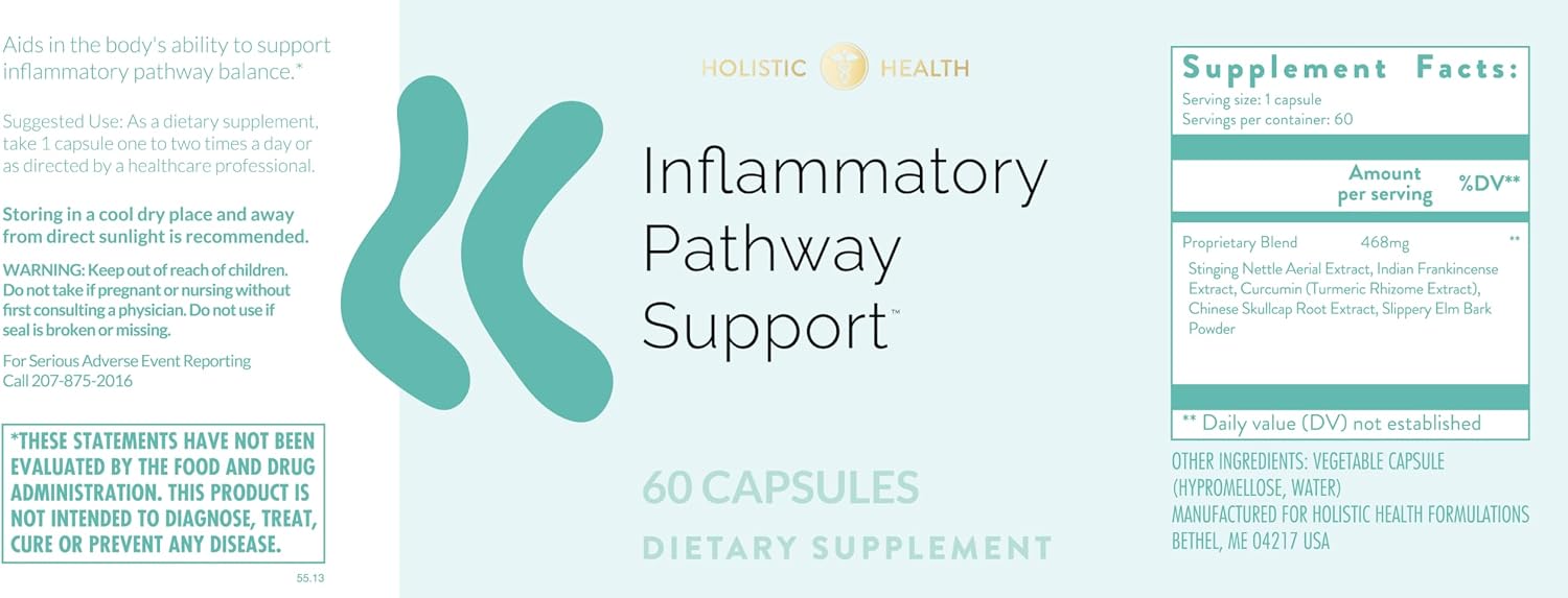 Holistic Health Inflammatory Pathway Support™ 60 Capsules - görsel 4