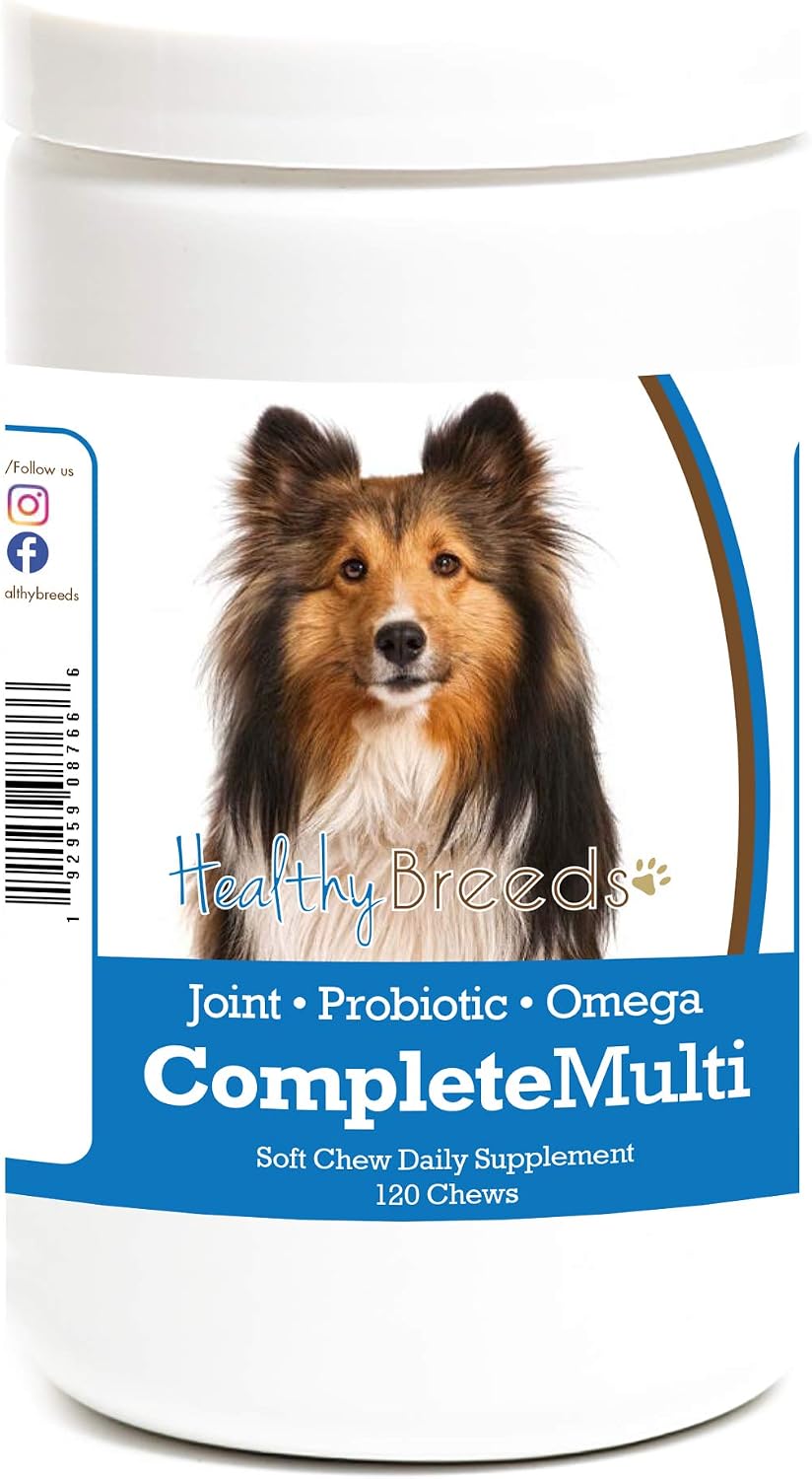 Healthy Breeds Shetland Sheepdog All-in-One Multivitamin Soft Chew 120 Chews - görsel 1