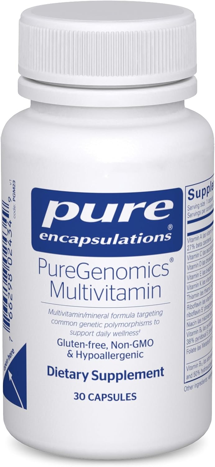 Pure Encapsulations PureGenomics Multivitamin – Targeted Support for Common Genetic Variations - görsel 8