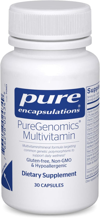 Pure Encapsulations PureGenomics Multivitamin – Targeted Support for Common Genetic Variations