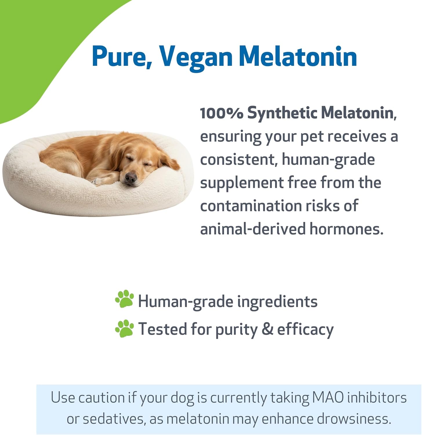 Pet Wellbeing Pet Melatonin for Dogs - Supports Adrenal Health, Cortisol Balance, Helps Maintain Normal Sleep Patterns - Veterinarian-Formulated Liquid Supplement 2 fl oz (59 ml) - görsel 3