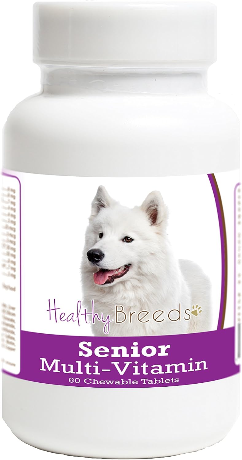 Healthy Breeds Samoyed Senior Dog Multivitamin Tablets 60 Count - görsel 1