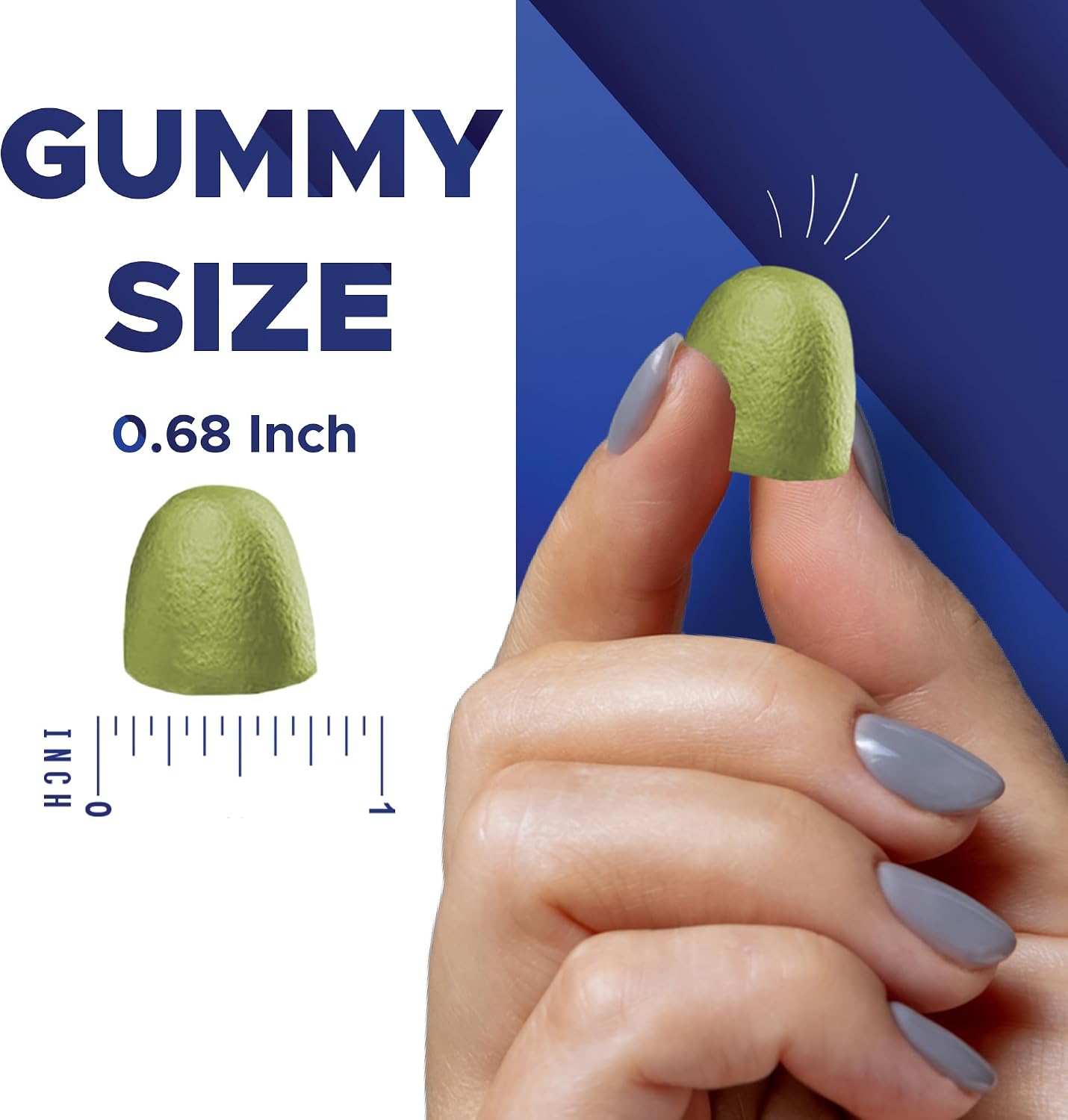 Vitamatic Ashwagandha 30:1 Extract Gummies - 50mg per Serving, 3% Withanolides, 60 Count - görsel 3