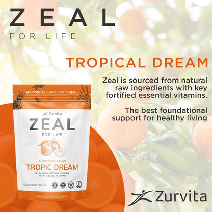 Zurvita - Zeal for Life 30-Day Wellness Bag – Superfoods: A mix of nutrient-dense greens and botanicals that offer – Image 4