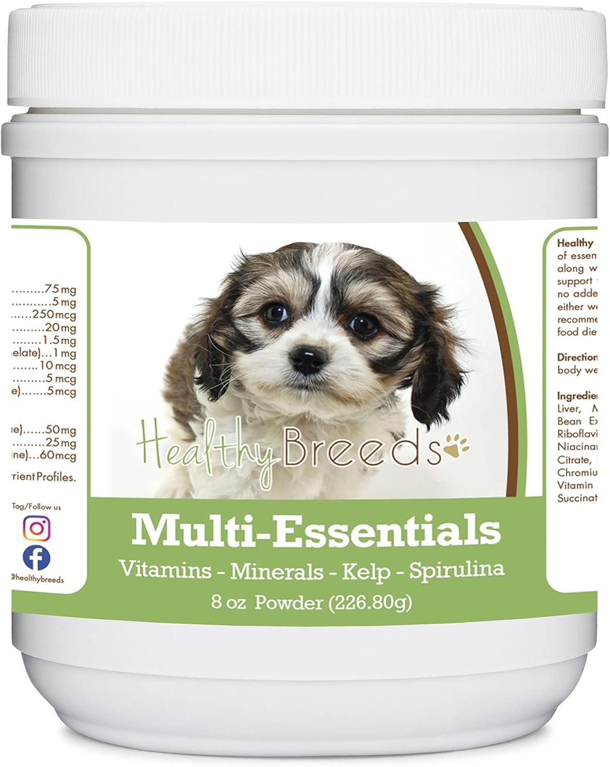 Healthy Breeds Cavachon Multi-Essentials Powder for Dogs – 8 oz - görsel 1