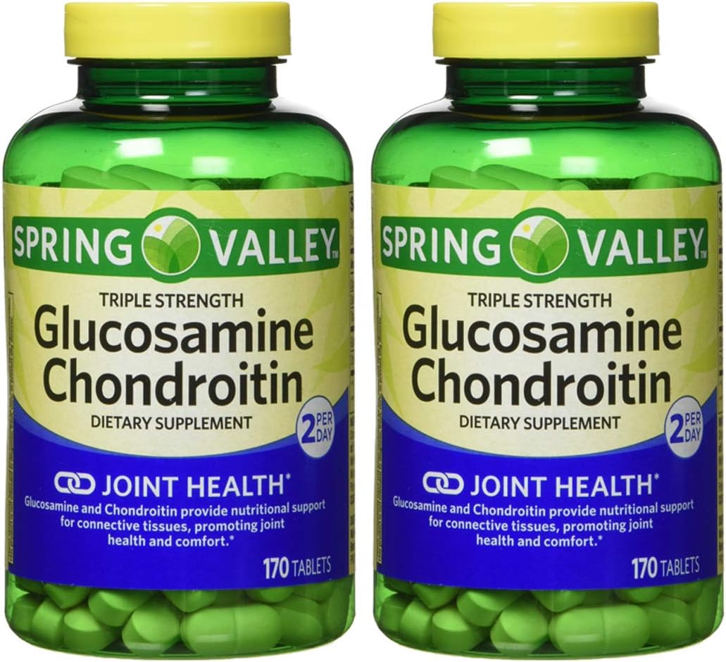 Spring Valley Glucosamine Chondroitin Triple Strength, 340 Tablets (Twin Pack) - görsel 4