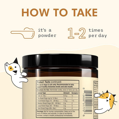 Dr. Mercola Bark & Whiskers Seasonal Support for Dogs and Cats