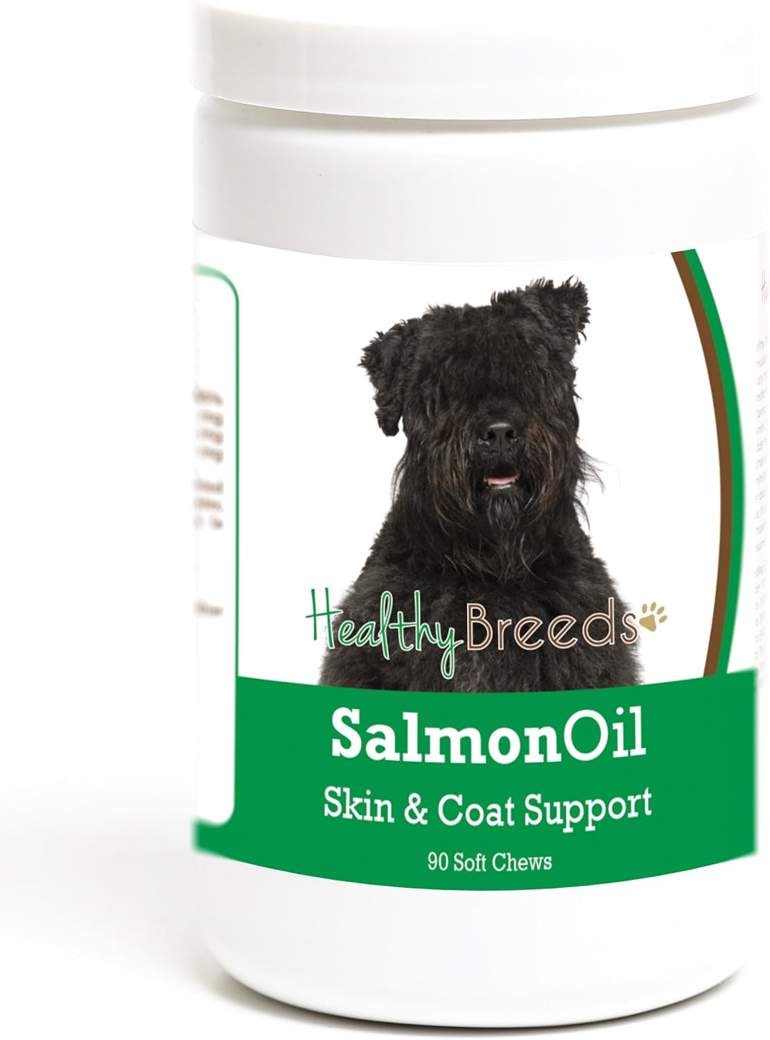 Healthy Breeds Bouvier des Flandres Salmon Oil Soft Chews 90 Count - görsel 1