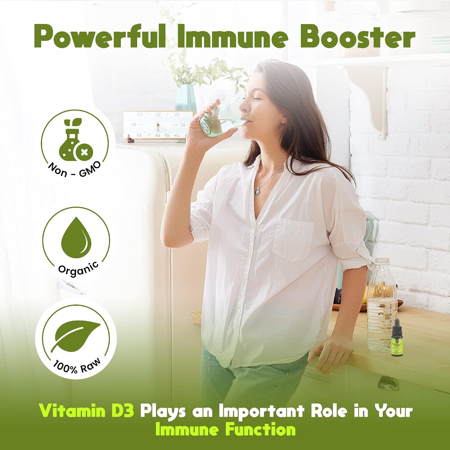 Activation Products Perfect K2D3 Liquid Vitamin D3 with K2 Supplement - görsel 4