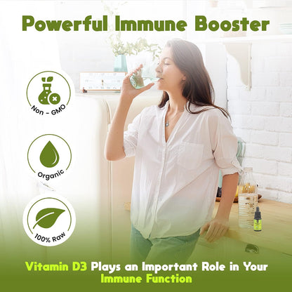 Activation Products Perfect K2D3 Liquid Vitamin D3 with K2 Supplement
