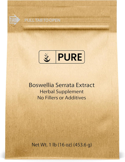 PURE ORIGINAL INGREDIENTS Boswellia Serrata Extract (454g) Herbal Supplement Powder, Non-GMO