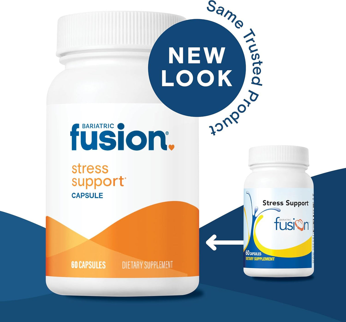 Bariatric Fusion Stress Support* - Vegan Supplement with Magnesium and Ashwagandha - 60 Capsules - görsel 8