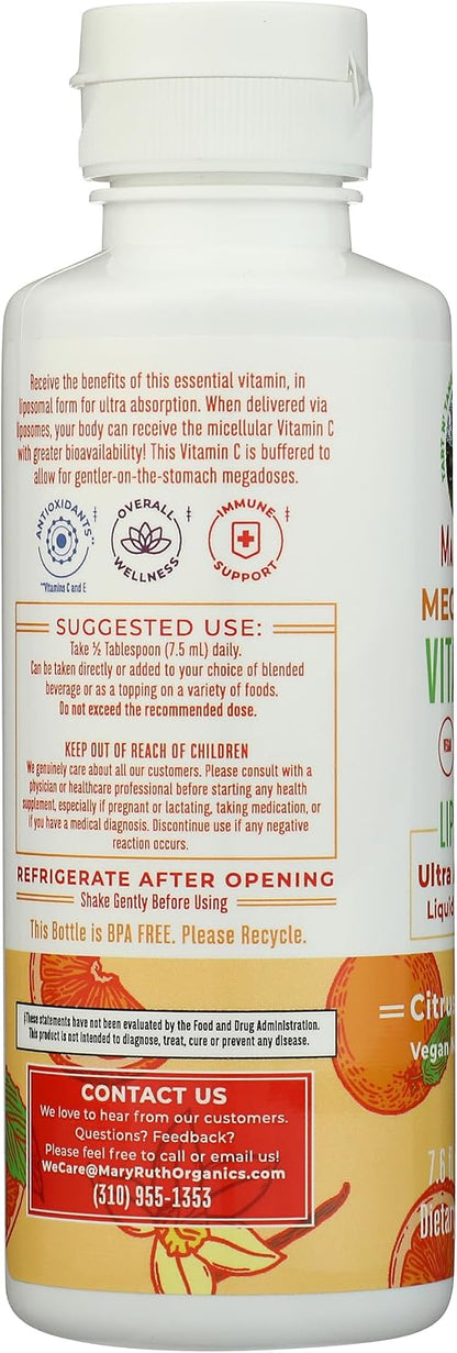 MaryRuth's Megadose Liposomal Vitamin C, 225 ml