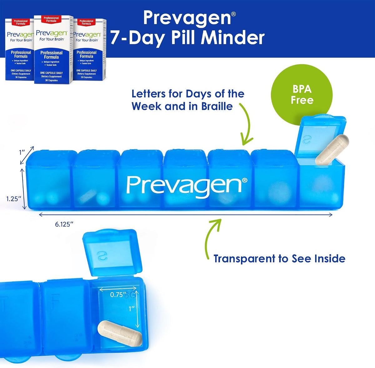 Prevagen Professional Formula - 90 Capsules (3 Month Supply) with Apoaequorin 40mg + Vitamin D3 - görsel 5