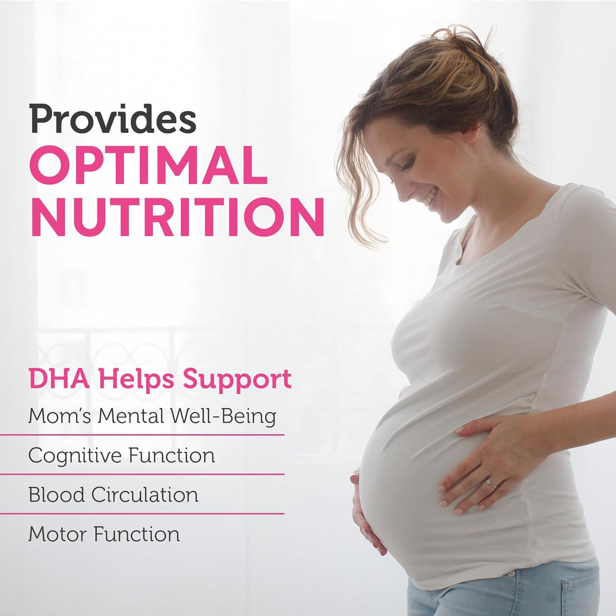 Zahler Prenatal +DHA 300 - Prenatal Vitamin with Methylated Folate & DHA for Pregnant Women - Support for Mum & Baby - Kosher, Gluten-free, Dairy-free - 120 Soft-gel Capsules - görsel 5