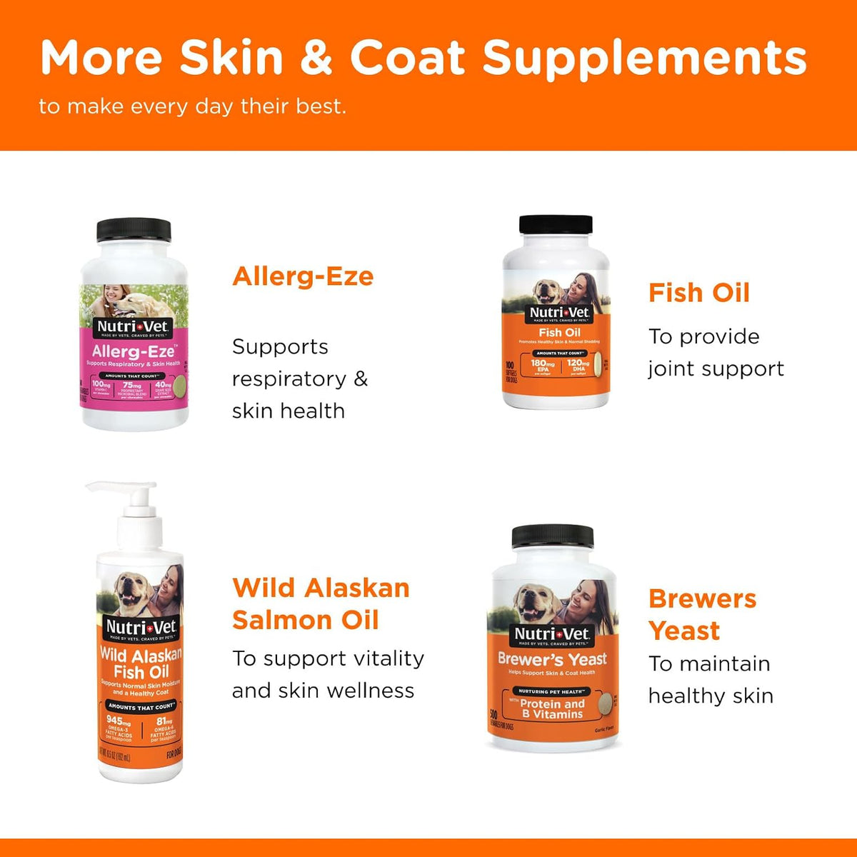 Nutri-Vet Shed Defence Soft Chews for Dogs – Omega 3 Fish Oil Skin & Coat Supplement, 60 Chews - görsel 6