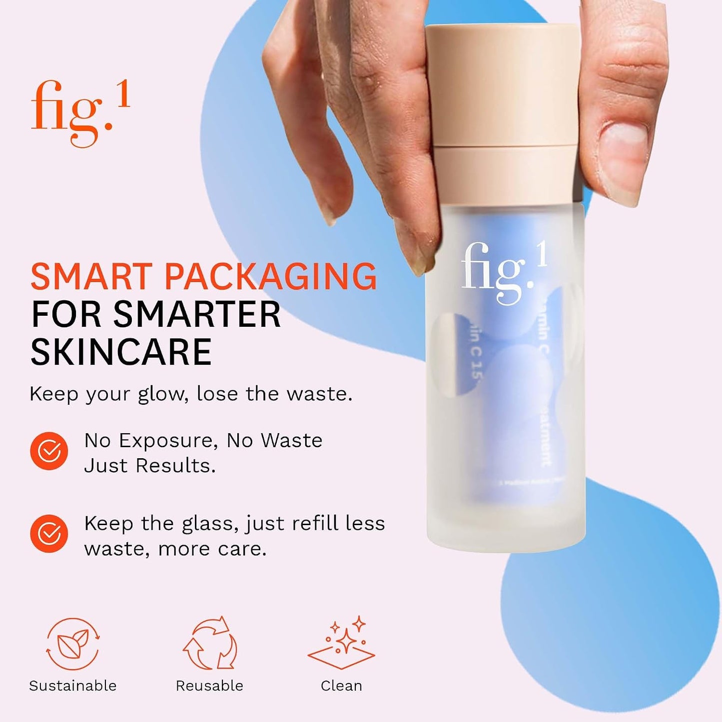 Fig.1 Vitamin C 15% Face Serum – Nourishing, Hydrating, Anti-Wrinkle Antioxidant Serum for Face – 30 ml - görsel 5