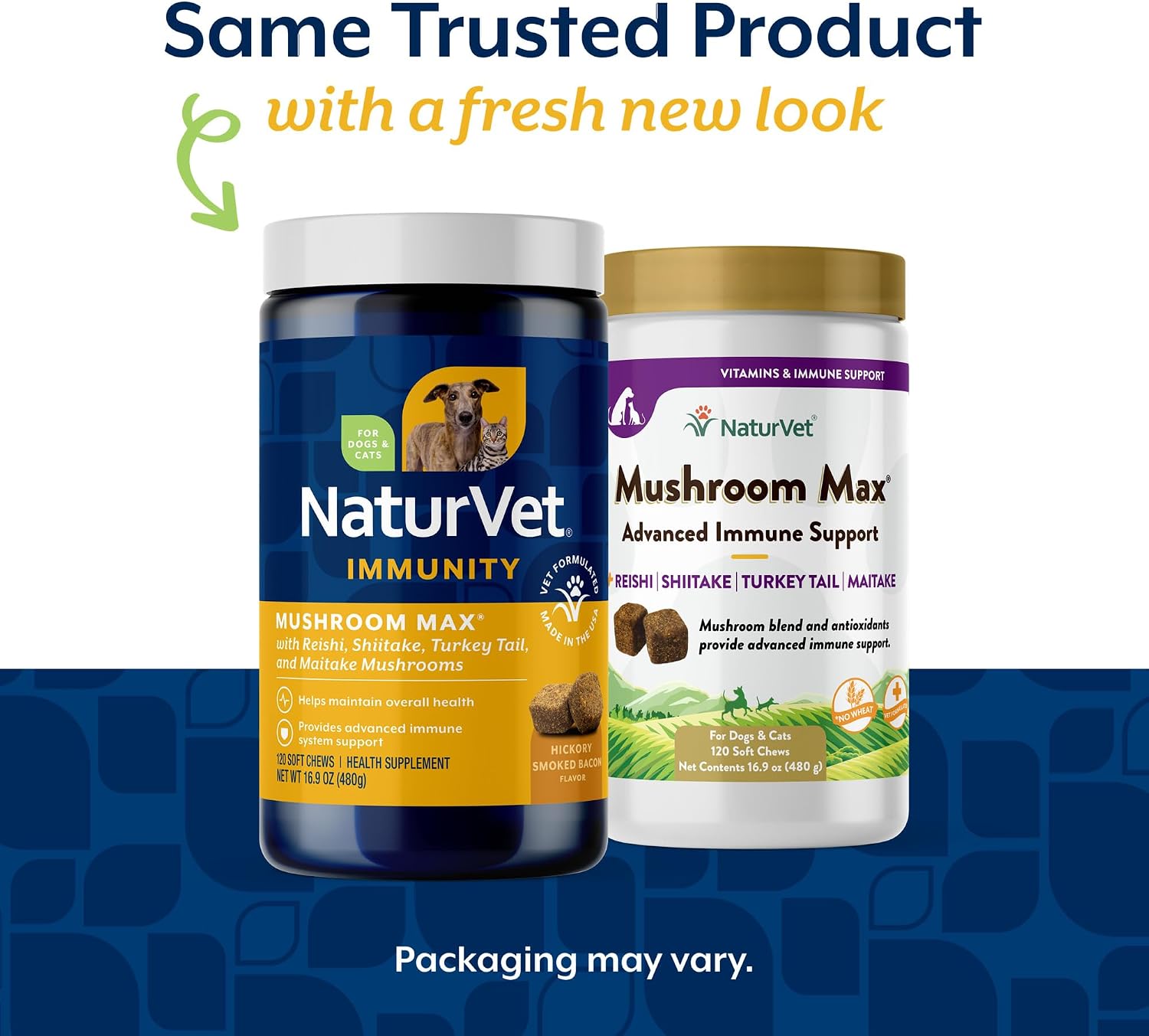 NaturVet Mushroom Max Advanced Immune Support Dog Supplement, 120 Chewable Tablets - görsel 2