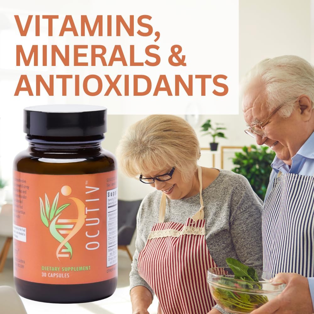 Youngevity Ocutiv™ - Eye Vitamin & Mineral Supplement - 30 Capsules - görsel 5