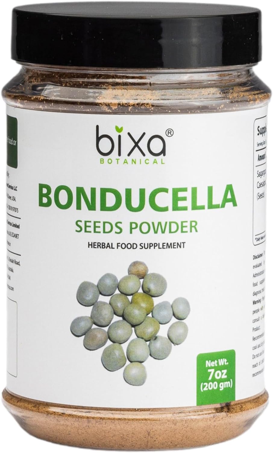 bixa BOTANICAL Bonducella Seed Powder (Sagargota/Kalarchikai) - 200g - görsel 1