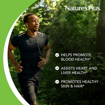 NaturesPlus Mega B-100 Complex - Sustained Release B Vitamin Supplement - 60 Tablets