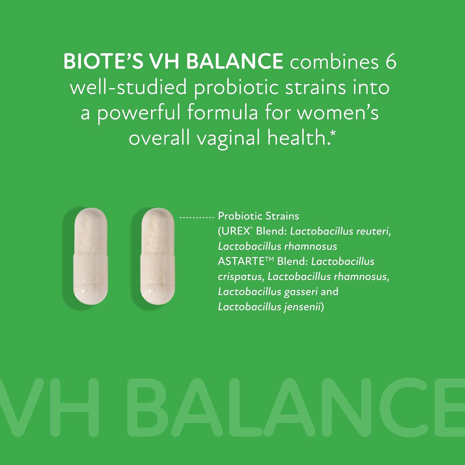 Biote vH Balance - Vaginal Health and Microbiome Support - görsel 3