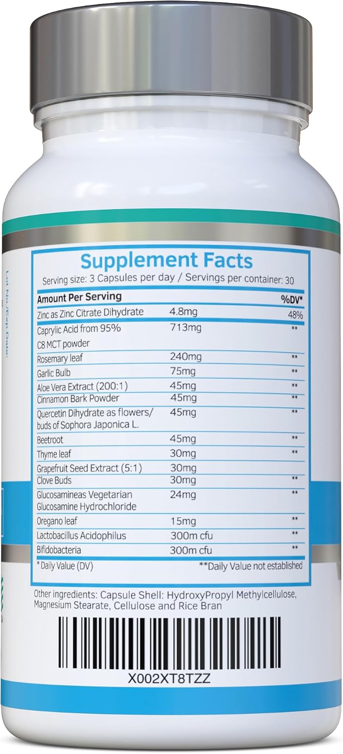 Swiss BioEnergetics CanDefence — Herbal & Probiotic Digestive Support Food Supplement, 90 Vegetarian Capsules - görsel 2