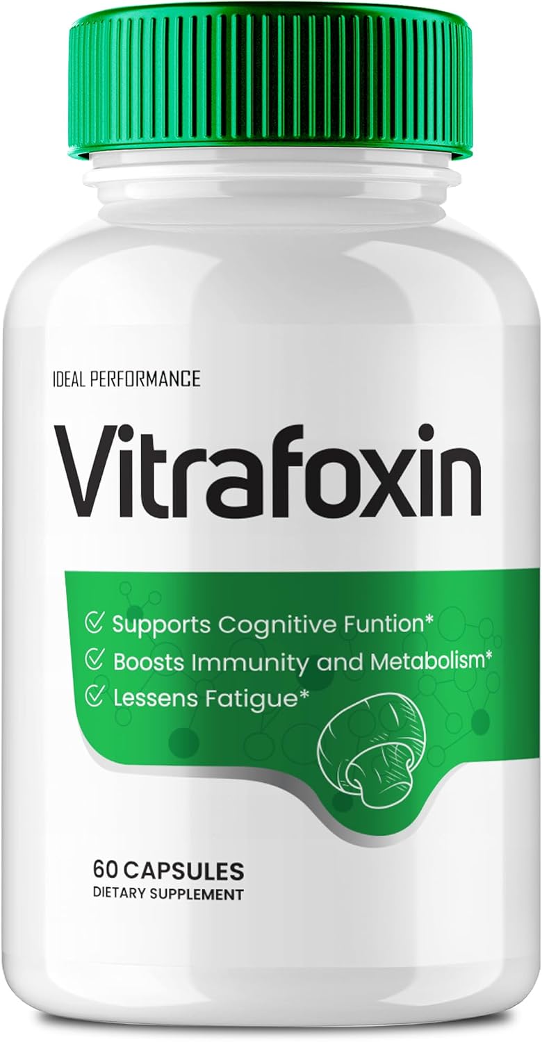 IDEAL PERFORMANCE Vitrafoxin Capsules – Nerve and Brain Health Support (60 Capsules) - görsel 1
