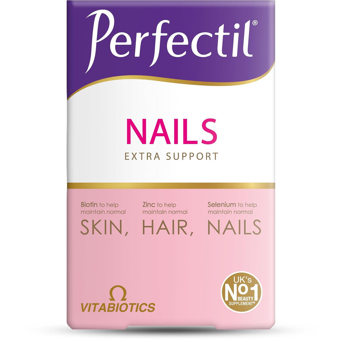Perfectil Plus Nails Extra Support - 60 Tablets - görsel 1