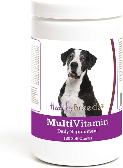 Healthy Breeds Great Dane Multivitamin Soft Chews for Dogs 180 Count
