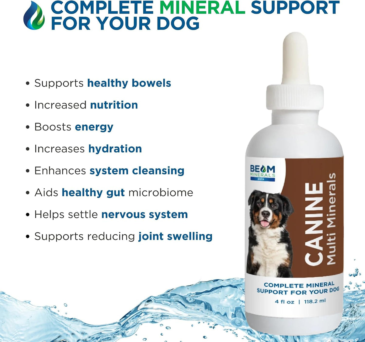 Complete Canine Multi-Minerals | Full-Spectrum Minerals for Dogs | Contains Humic & Fulvic Acid | 118 ml - görsel 5