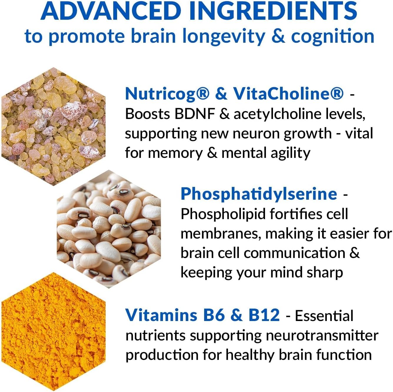 BioTrust Eternal Mind Brain Supplement for Memory & Focus - 30 Capsules - görsel 3