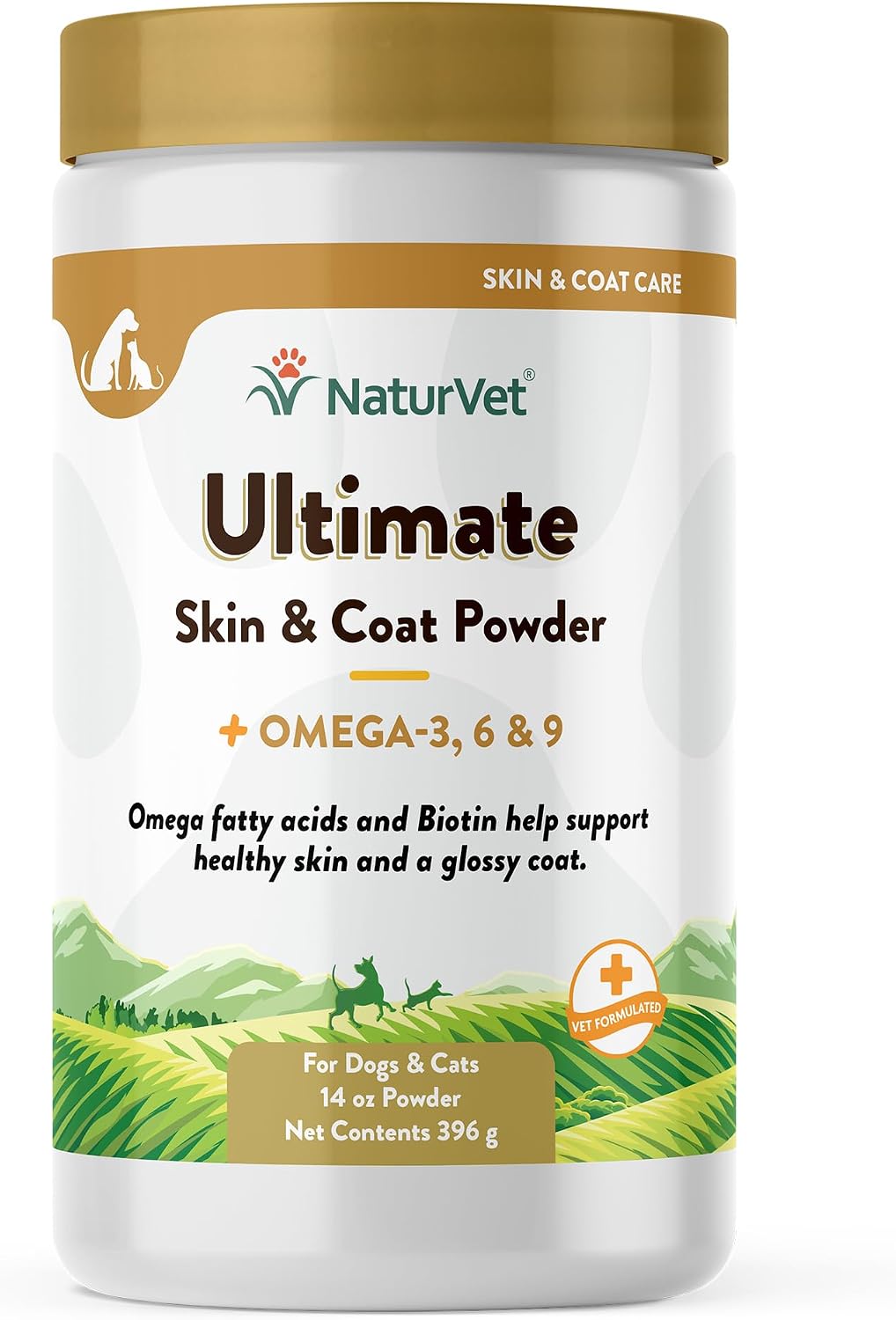 NaturVet Scoopables Omega-Gold Anchovy Oil & Salmon Supplement For Dogs and Cats - Supports Healthy Skin & Coat Plus DHA, EPA, Omega-3, & Omega-6 - Anchovy & Salmon Flavoured For Dog and Cat | 312g Bag - görsel 9