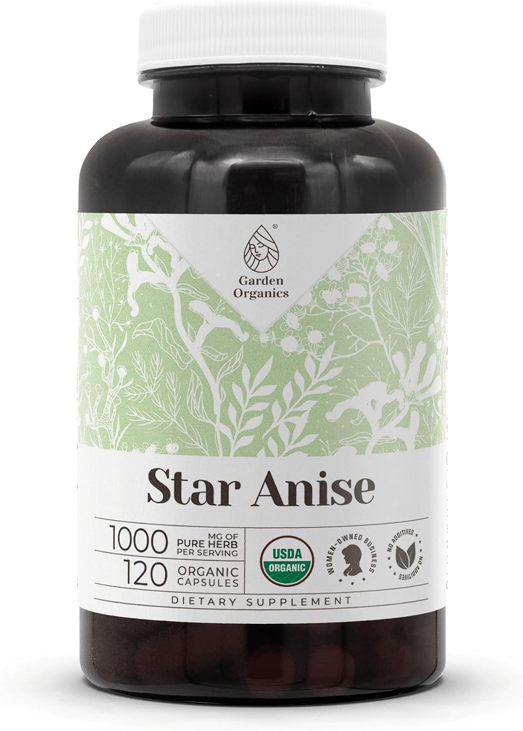 Star Anise Organic 120 Capsules - görsel 1
