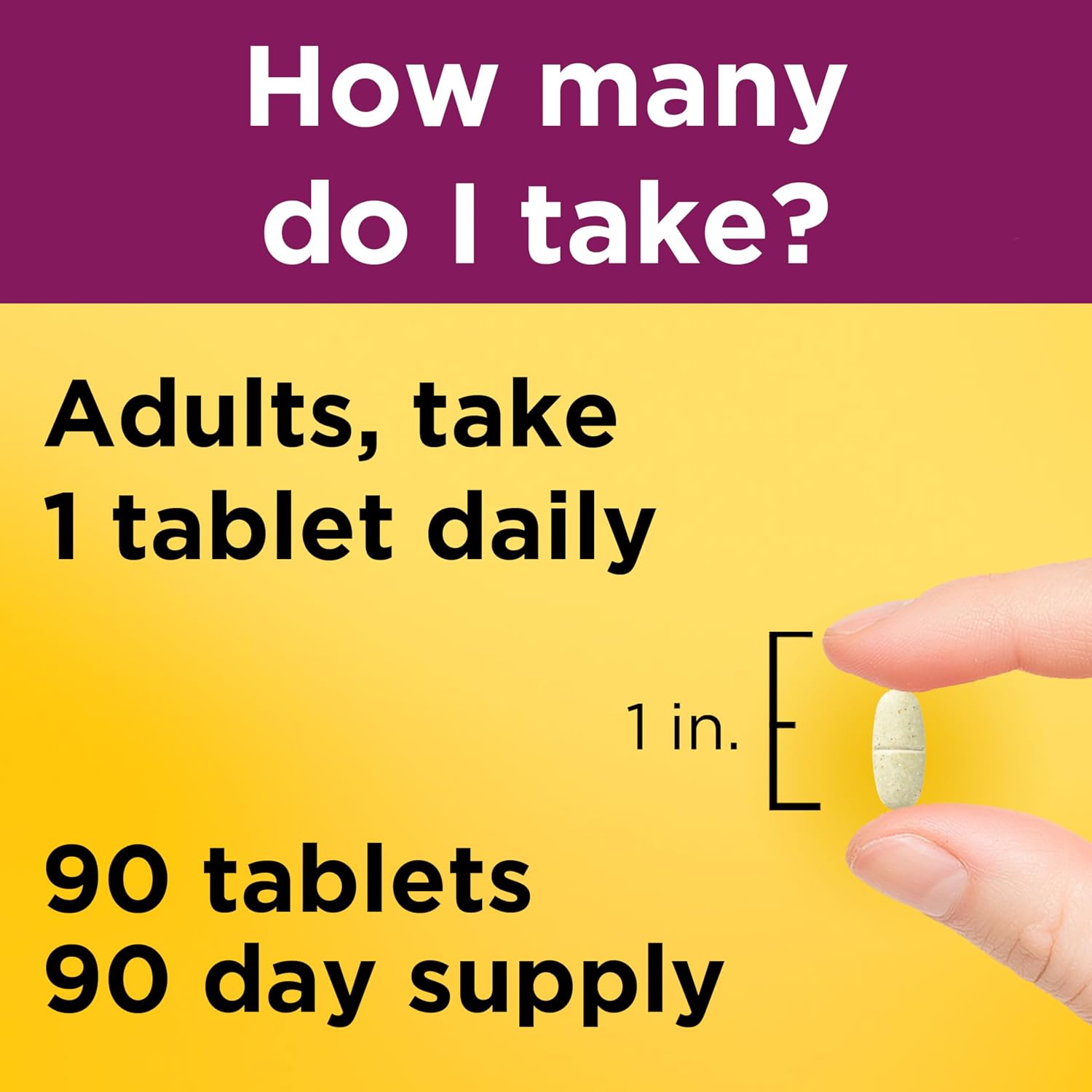 Nature Made Multivitamin for Women Over 50, No Iron, 90 Tablets - görsel 5